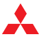Логотип Mitsubishi.